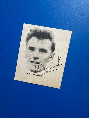 Alan peacock signed 1964 - signed, 1964-67