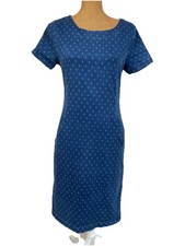 Pomodoro Denim Polka Dot Shift