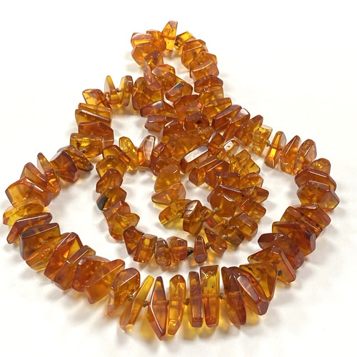 Vintage natural amber - amber, beads