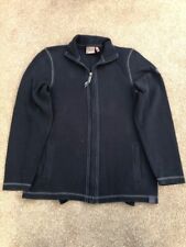 Y2K 2000s Kickers 90s Full Zip Sweater Blue Cardigan Size Small Jumper Jacket