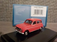 Renault 4 - Red   Model Cars