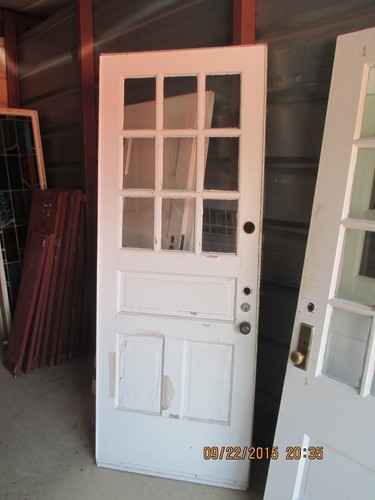 Exterior wood door panes - wood,