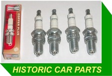 4 Champion Spark Plugs for Ford Anglia Super 1200 ESTATE CAR 123E 1962-67 N11C