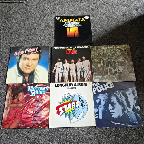 Black vinyl record job - vinyl, lp