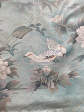 Vintage Fabric Blue Glazed