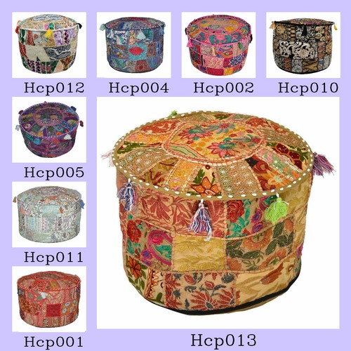 Hippie gypsy pouf - hippie,