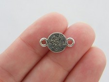 14 Compass connector charms