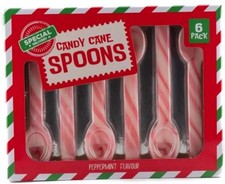 Christmas Candy Cane Spoons