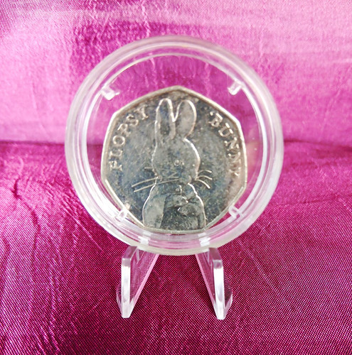 50p coin flopsy bunny - 50p,