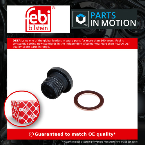 Sump plug fits audi 4m - plug,