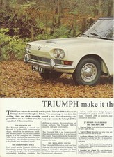 TRIUMPH 2000 MK 1 original
