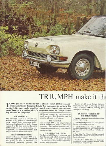 Triumph 2000 original - triumph,