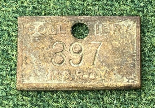 Mardy colliery pit - colliery, brass