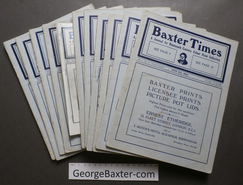 George baxter prints - -,