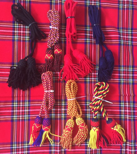 Army bugle wool cord various - army,