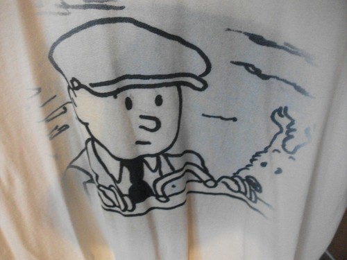 Tintin and snowy tee shirt - shirt,