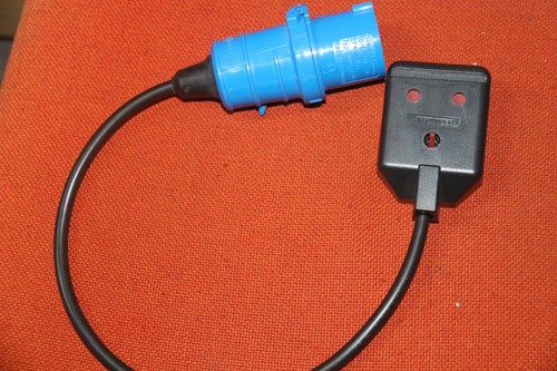 Male 16a plug to - male,
