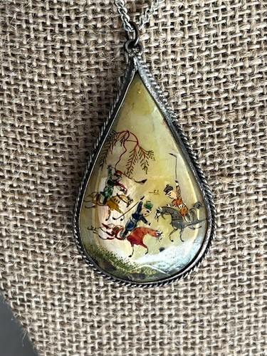 Vintage hand painted persian - vintage,