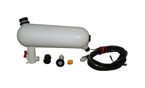 Washer bottle kit 12v - bottle, pump