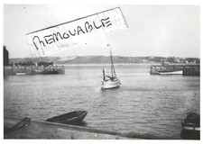 Vintage Old Photograph Boats