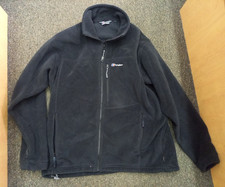Berghaus Men's Polartec Fleece Jacket, black xxl Thermal Pro winter hiking coat