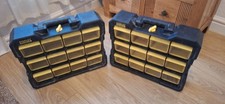 Stanley Fatmax Portable Flip Bin Organiser x2