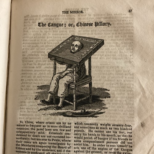 Antique print 1823 china - print,