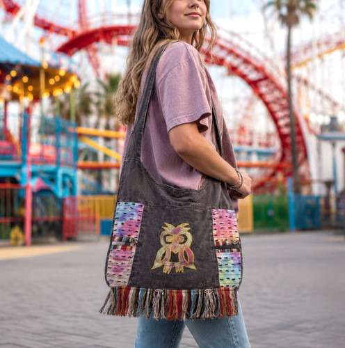 Tie dye owl - tie,