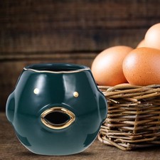 3pcs Creative Chick Shaped Egg White Separator Ceramic Egg Separator for Home