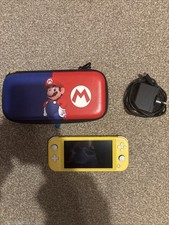 Yellow Nintendo Switch Lite