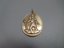 Vintage  Solid 9ct Gold St