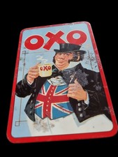Vintage OXO Tin Featuring Bull