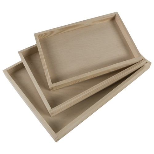 Rectangular shallow open - rectangular,