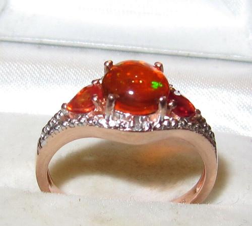 Rose gold 925 sterling - on,