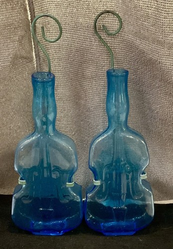 Vintage light blue glass - 2,