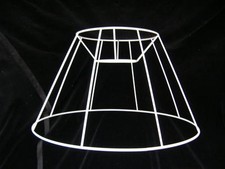STRAIGHT EMPIRE LAMPSHADE FRAME  14" BASE 