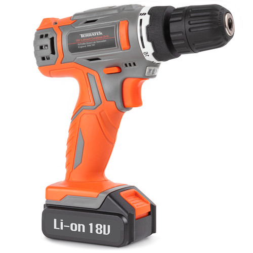 Terratek cordless drill - drill, driver