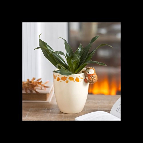 Small round glazed ceramic - small,