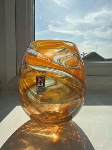 Mdina orange grey swirl - /,