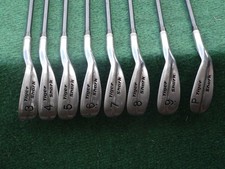 Simmons Tiger Shark Iron Clubs Set 3-PW Senior Flex Graphite  Golf Pride Grips