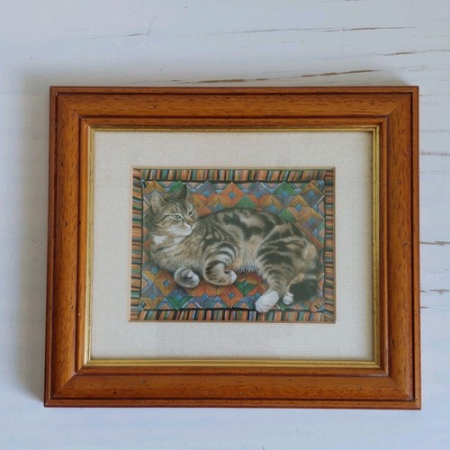 Lesley anne ivory cat print - anne,