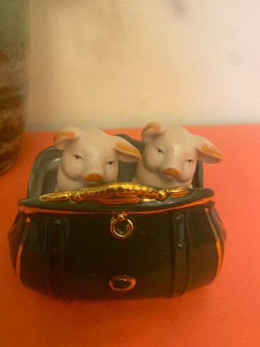 German porcelain fairing - porcelain, pigs