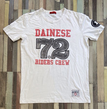 Dainese Speed Demon T-Shirt 72 Riders Crew White Motorbike Size XL Motorcycle