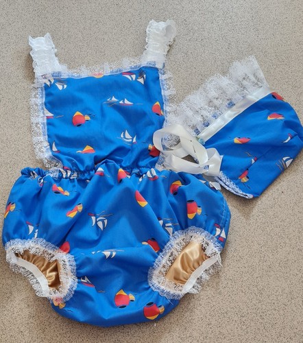 Adult baby sissy satin - adult,
