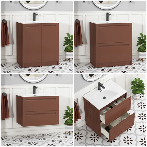 Vanity unit bathroom cabinet - vanity,