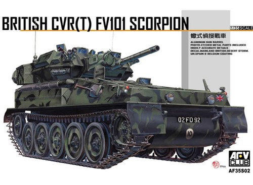 Afv club 35s02 british - club, 1/35