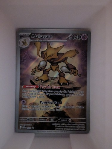 Pokemon card alakazam mep - pokemon,