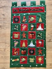 Handmade Fabric Advent Calendar ‘My Advent Calendar’