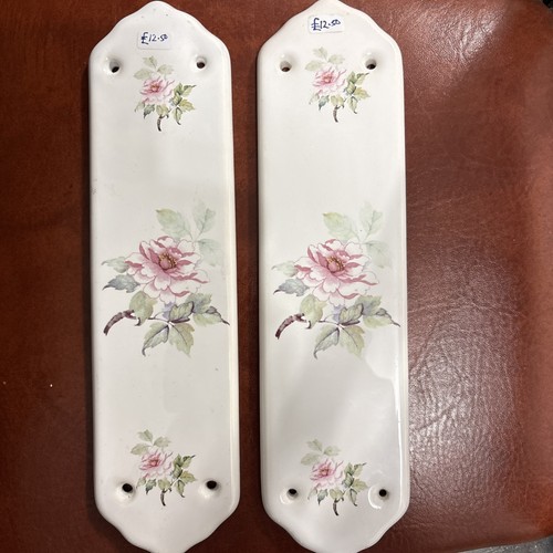 Pair old rose floral - old, /