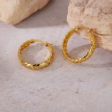 Earrings 14K Gold Filled Wheat